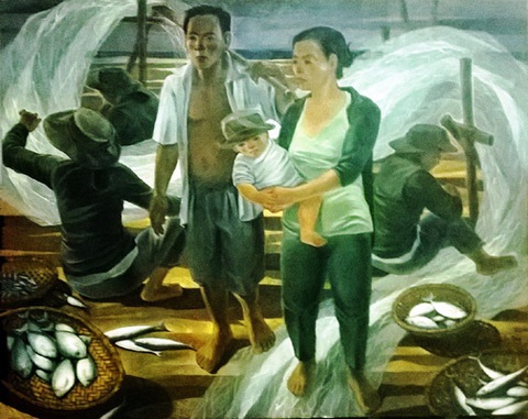 Đà Nẵng kiên cường trong đôi mắt nghệ sĩ - Ảnh 1. Đà Nẵng kiên cường trong đôi mắt nghệ sĩ - Ảnh 1.