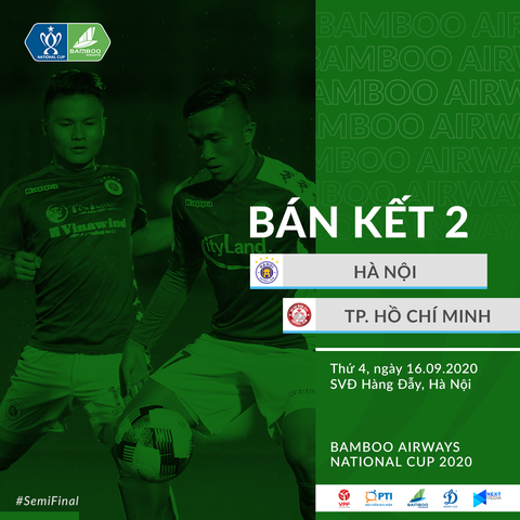 Loại hai đội hạng dưới, CLB TP.HCM và Hà Nội gặp nhau ở bán kết Cúp quốc gia 2020 - Ảnh 1. Loại hai đội hạng dưới, CLB TP.HCM và Hà Nội gặp nhau ở bán kết Cúp quốc gia 2020 - Ảnh 1.