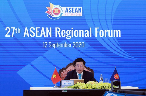 ARF nhìn nhận có vụ việc nghiêm trọng ở Biển Đông, kêu gọi không quân sự hóa - Ảnh 1. ARF nhìn nhận có vụ việc nghiêm trọng ở Biển Đông, kêu gọi không quân sự hóa - Ảnh 1.