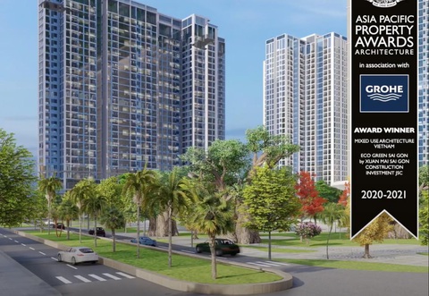 Eco Green Sài Gòn lập hat-trick tại Asia Pacific Property Awards - Ảnh 1. Eco Green Sài Gòn lập hat-trick tại Asia Pacific Property Awards - Ảnh 1.
