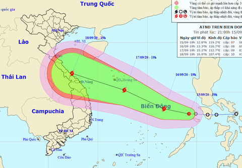 Áp thấp nhiệt đới vào Biển Đông, dự báo mạnh thành bão, biển động mạnh - Ảnh 1. Áp thấp nhiệt đới vào Biển Đông, dự báo mạnh thành bão, biển động mạnh - Ảnh 1.