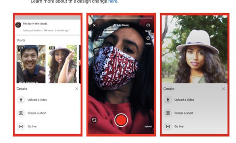 YouTube ra mắt tính năng chia sẻ video ngắn cạnh tranh với TikTok - Ảnh 2. YouTube ra mắt tính năng chia sẻ video ngắn cạnh tranh với TikTok - Ảnh 2.
