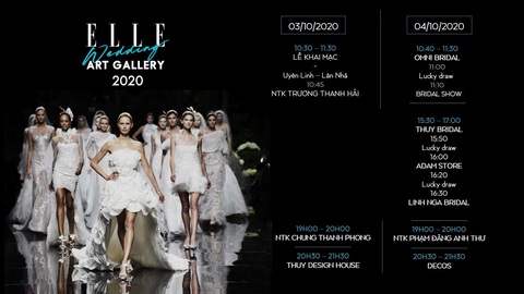 10 show diễn của Elle Wedding Art Gallery sẽ mở màn cho sàn diễn thời trang Việt - Ảnh 3. 10 show diễn của Elle Wedding Art Gallery sẽ mở màn cho sàn diễn thời trang Việt - Ảnh 3.