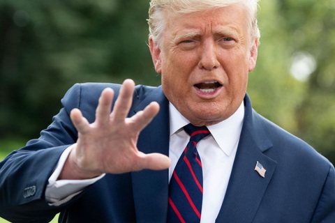 Ông Trump nói không biết gì về phán quyết của WTO - Ảnh 1. Ông Trump nói không biết gì về phán quyết của WTO - Ảnh 1.