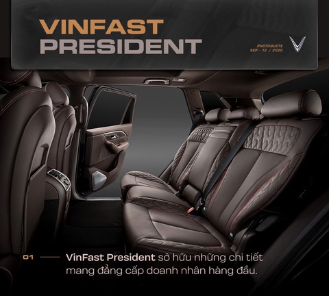 VinFast nâng tầm đẳng cấp với President - Ảnh 2. VinFast nâng tầm đẳng cấp với President - Ảnh 2.