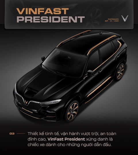 VinFast nâng tầm đẳng cấp với President - Ảnh 4. VinFast nâng tầm đẳng cấp với President - Ảnh 4.