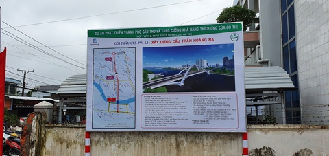 Xây cầu Trần Hoàng Na tạo điểm nhấn cho trung tâm Cần Thơ - Ảnh 2. Xây cầu Trần Hoàng Na tạo điểm nhấn cho trung tâm Cần Thơ - Ảnh 2.