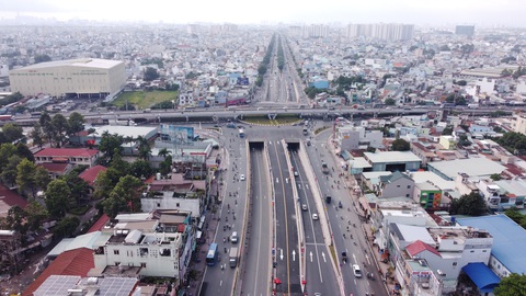 TP.HCM khánh thành nút giao thông An Sương, giải tỏa ùn tắc cửa ngõ Tây Bắc - Ảnh 3. TP.HCM khánh thành nút giao thông An Sương, giải tỏa ùn tắc cửa ngõ Tây Bắc - Ảnh 3.