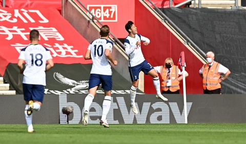 Son Heung-Min lập cú poker, Tottenham thắng đậm Southampton - Ảnh 3. Son Heung-Min lập cú poker, Tottenham thắng đậm Southampton - Ảnh 3.