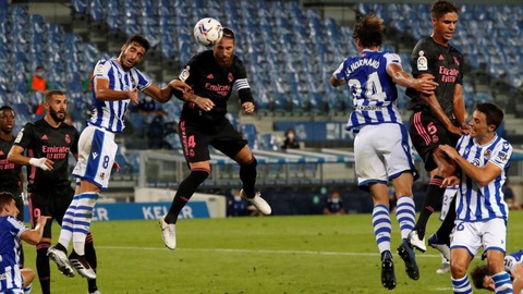 Real bị cầm chân trong trận đầu tiên ở La Liga mùa giải mới - Ảnh 1. Real bị cầm chân trong trận đầu tiên ở La Liga mùa giải mới - Ảnh 1.