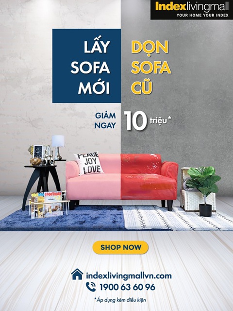 Bỏ sofa cũ, chuyện dễ như đùa! - Ảnh 1. Bỏ sofa cũ, chuyện dễ như đùa! - Ảnh 1.