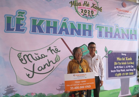 Tôn Đông Á và dấu ấn trên những con đường xanh - Ảnh 4. Tôn Đông Á và dấu ấn trên những con đường xanh - Ảnh 4.