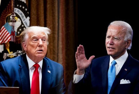 Ông Trump mạt sát ông Biden ngu xuẩn nhất, xài chất kích thích để sung - Ảnh 1. Ông Trump mạt sát ông Biden ngu xuẩn nhất, xài chất kích thích để sung - Ảnh 1.