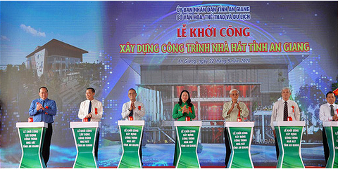 An Giang xây nhà hát với kinh phí trên 215 tỉ đồng từ ngân sách - Ảnh 1. An Giang xây nhà hát với kinh phí trên 215 tỉ đồng từ ngân sách - Ảnh 1.