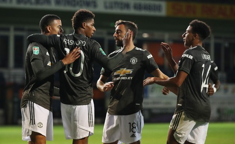 Thắng dễ Luton Town, Man Utd vào vòng 4 Cúp Liên đoàn - Ảnh 2. Thắng dễ Luton Town, Man Utd vào vòng 4 Cúp Liên đoàn - Ảnh 2.