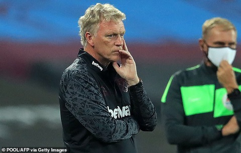 HLV Moyes và hai cầu thủ West Ham dương tính với COVID-19 - Ảnh 1. HLV Moyes và hai cầu thủ West Ham dương tính với COVID-19 - Ảnh 1.