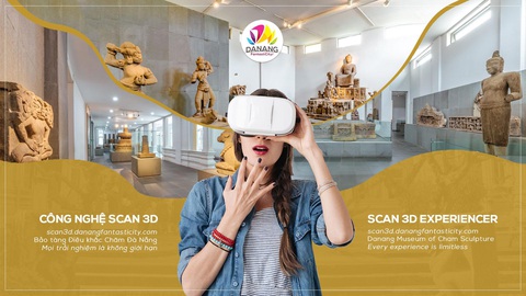 Khám phá Bảo tàng Điêu khắc Chăm từ xa với không gian 3 chiều - Ảnh 1. Khám phá Bảo tàng Điêu khắc Chăm từ xa với không gian 3 chiều - Ảnh 1.