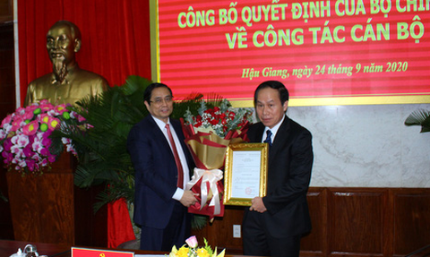 Chuẩn y ông Lê Tiến Châu làm bí thư Tỉnh ủy Hậu Giang - Ảnh 1. Chuẩn y ông Lê Tiến Châu làm bí thư Tỉnh ủy Hậu Giang - Ảnh 1.