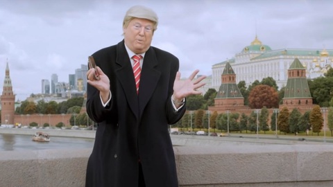 Đài Nga tung video ông Trump làm MC truyền hình sau khi thất cử - Ảnh 2. Đài Nga tung video ông Trump làm MC truyền hình sau khi thất cử - Ảnh 2.