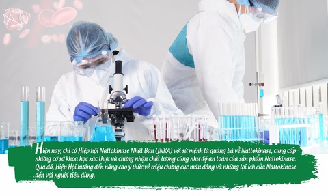 Phân biệt giữa Nattokinase được Hiệp hội JNKA chứng nhận và Nattokinase khác - Ảnh 1. Phân biệt giữa Nattokinase được Hiệp hội JNKA chứng nhận và Nattokinase khác - Ảnh 1.