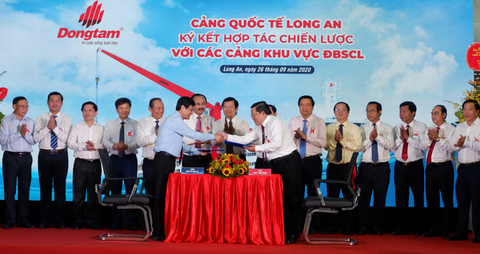 Cảng quốc tế Long An tiếp tục xây thêm cầu cảng đón tàu 70.000 tấn - Ảnh 2. Cảng quốc tế Long An tiếp tục xây thêm cầu cảng đón tàu 70.000 tấn - Ảnh 2.