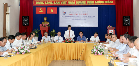Ra mắt ban thư ký Liên chi hội nhà báo tại TP.HCM - Ảnh 1. Ra mắt ban thư ký Liên chi hội nhà báo tại TP.HCM - Ảnh 1.