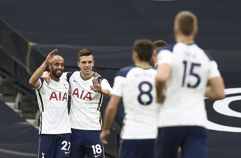 VAR ‘nổ’ ở phút bù giờ, Newcastle giật 1 điểm từ tay Tottenham - Ảnh 1. VAR ‘nổ’ ở phút bù giờ, Newcastle giật 1 điểm từ tay Tottenham - Ảnh 1.