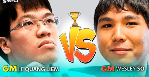 Lê Quang Liêm thua đối thủ Mỹ gốc Philippines ở bán kết Banter Series 2020 - Ảnh 1. Lê Quang Liêm thua đối thủ Mỹ gốc Philippines ở bán kết Banter Series 2020 - Ảnh 1.