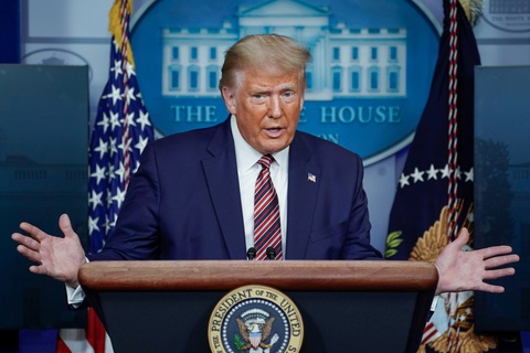Bị tố chỉ đóng vài trăm đô tiền thuế, ông Trump nói bài báo vô giá trị - Ảnh 1. Bị tố chỉ đóng vài trăm đô tiền thuế, ông Trump nói bài báo vô giá trị - Ảnh 1.