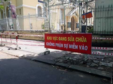 Bảo tàng Mỹ thuật TP.HCM sẽ được tu sửa nguyên trạng từ vật liệu đến màu sắc - Ảnh 3. Bảo tàng Mỹ thuật TP.HCM sẽ được tu sửa nguyên trạng từ vật liệu đến màu sắc - Ảnh 3.