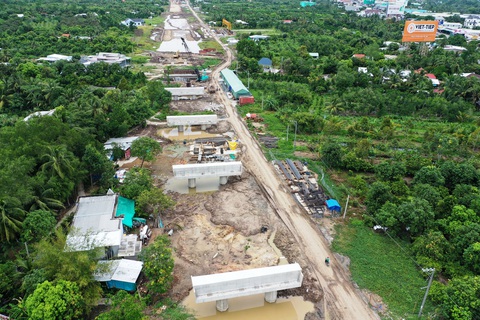 Đẩy nhanh xây cầu Mỹ Thuận 2 để kết nối cao tốc Trung Lương - Mỹ Thuận - Cần Thơ - Ảnh 2. Đẩy nhanh xây cầu Mỹ Thuận 2 để kết nối cao tốc Trung Lương - Mỹ Thuận - Cần Thơ - Ảnh 2.