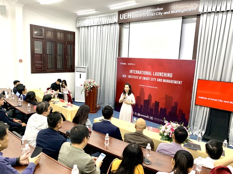 Ra mắt Viện Đô thị thông minh và quản lý - Ảnh 1. Ra mắt Viện Đô thị thông minh và quản lý - Ảnh 1.