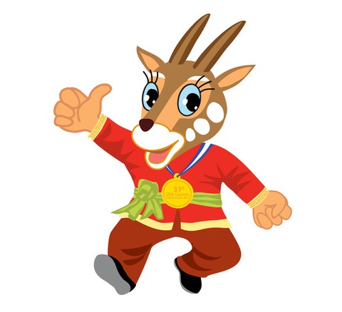 Sao la chính thức được đề nghị là linh vật của SEA Games 31 - Ảnh 1. Sao la chính thức được đề nghị là linh vật của SEA Games 31 - Ảnh 1.