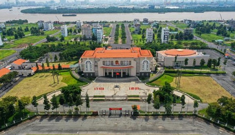 Trụ sở UBND quận 2 dự kiến thành trụ sở Thành ủy thành phố Thủ Đức - Ảnh 1. Trụ sở UBND quận 2 dự kiến thành trụ sở Thành ủy thành phố Thủ Đức - Ảnh 1.