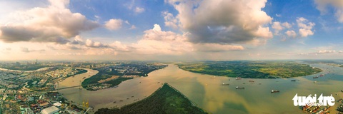 Ngắm Sài Gòn - thành phố hoa lệ bên những dòng sông - Ảnh 2. Ngắm Sài Gòn - thành phố hoa lệ bên những dòng sông - Ảnh 2.