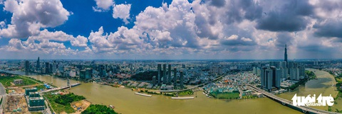 Ngắm Sài Gòn - thành phố hoa lệ bên những dòng sông - Ảnh 3. Ngắm Sài Gòn - thành phố hoa lệ bên những dòng sông - Ảnh 3.