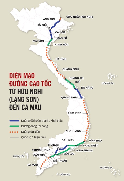 Rõ dần hình hài cao tốc Bắc - Nam - Ảnh 1. Rõ dần hình hài cao tốc Bắc - Nam - Ảnh 1.