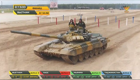 Lần đầu tiên Việt Nam vô địch bảng 2 xe tăng hành tiến của Army Games 2020 - Ảnh 1. Lần đầu tiên Việt Nam vô địch bảng 2 xe tăng hành tiến của Army Games 2020 - Ảnh 1.