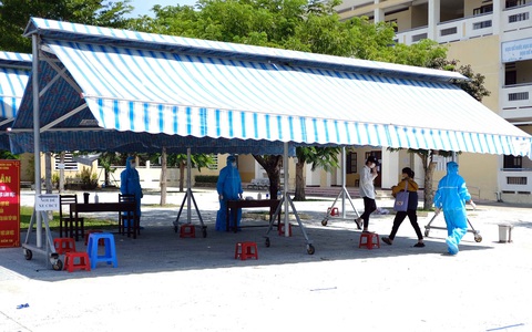 Thi tốt nghiệp THPT đợt 2: Bên trong điểm thi đặc biệt của thí sinh F1, F2 - Ảnh 1. Thi tốt nghiệp THPT đợt 2: Bên trong điểm thi đặc biệt của thí sinh F1, F2 - Ảnh 1.