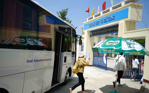 Thi tốt nghiệp THPT đợt 2: Bên trong điểm thi đặc biệt của thí sinh F1, F2 - Ảnh 4. Thi tốt nghiệp THPT đợt 2: Bên trong điểm thi đặc biệt của thí sinh F1, F2 - Ảnh 4.