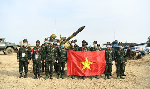 Lần đầu tiên Việt Nam vô địch bảng 2 xe tăng hành tiến của Army Games 2020 - Ảnh 3. Lần đầu tiên Việt Nam vô địch bảng 2 xe tăng hành tiến của Army Games 2020 - Ảnh 3.