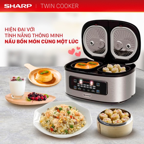 Bí quyết nấu vạn bữa ngon với nồi đôi đa năng Twin Cooker - Ảnh 2. Bí quyết nấu vạn bữa ngon với nồi đôi đa năng Twin Cooker - Ảnh 2.