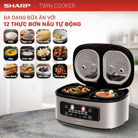 Bí quyết nấu vạn bữa ngon với nồi đôi đa năng Twin Cooker - Ảnh 3. Bí quyết nấu vạn bữa ngon với nồi đôi đa năng Twin Cooker - Ảnh 3.