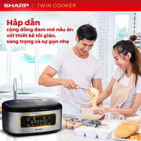 Bí quyết nấu vạn bữa ngon với nồi đôi đa năng Twin Cooker - Ảnh 4. Bí quyết nấu vạn bữa ngon với nồi đôi đa năng Twin Cooker - Ảnh 4.