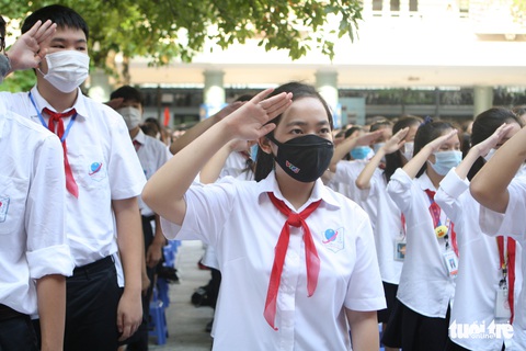 Gần 23 triệu học sinh cả nước khai giảng năm học mới - Ảnh 28. Gần 23 triệu học sinh cả nước khai giảng năm học mới - Ảnh 28.