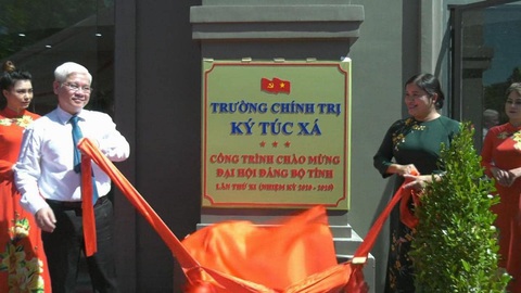 Bình Phước đưa vào khai thác ký túc xá Trường Chính trị tỉnh 160 tỉ - Ảnh 1. Bình Phước đưa vào khai thác ký túc xá Trường Chính trị tỉnh 160 tỉ - Ảnh 1.