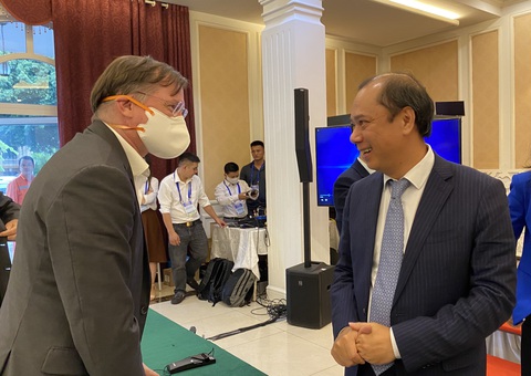 Hội nghị AMM 53 ở Việt Nam: Triều Tiên họp trực tiếp vì không thể họp trực tuyến - Ảnh 1. Hội nghị AMM 53 ở Việt Nam: Triều Tiên họp trực tiếp vì không thể họp trực tuyến - Ảnh 1.