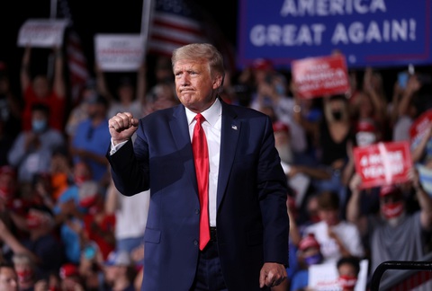 Ông Trump được đề cử Nobel hòa bình 2021 - Ảnh 1. Ông Trump được đề cử Nobel hòa bình 2021 - Ảnh 1.