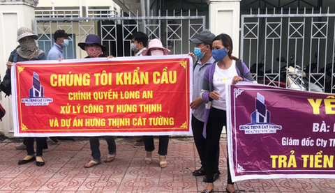 Khởi tố vụ án lừa đảo liên quan khu dân cư Hưng Thịnh Cát Tường tại Long An - Ảnh 1. Khởi tố vụ án lừa đảo liên quan khu dân cư Hưng Thịnh Cát Tường tại Long An - Ảnh 1.