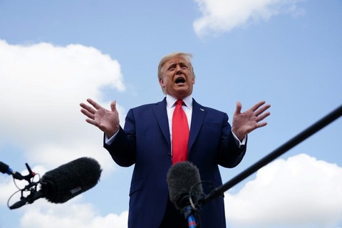 Ông Trump sẵn sàng móc tiền túi ra tranh cử - Ảnh 1. Ông Trump sẵn sàng móc tiền túi ra tranh cử - Ảnh 1.